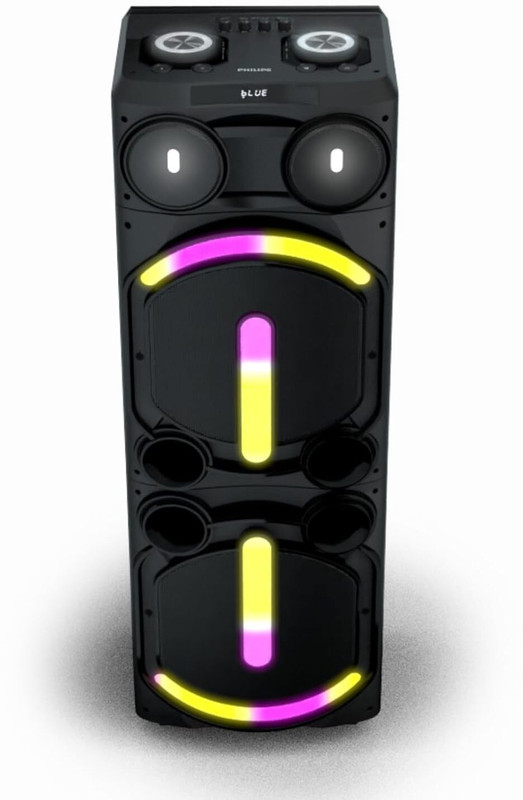PHILIPS TAX5708/94 400 W Bluetooth Party Speaker(Black, 2.1 Channel)