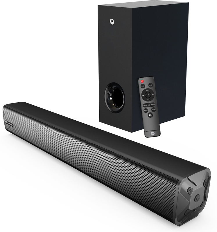 MOTOROLA MTB120-SB2126 120 W Bluetooth Soundbar(Black, 2.1 Channel)