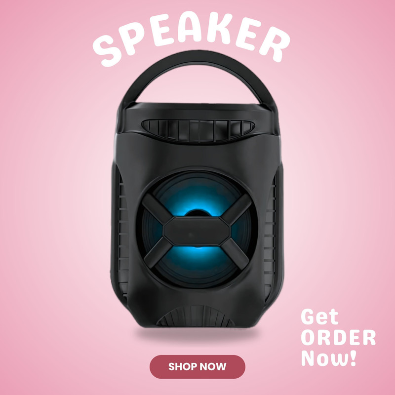 FRONY DJ BOX 1200mAh Battery with 5 Hours Wireless Playback,Bluetooth SpeakerBNV316 10 W Bluetooth Home Audio Speaker(Multicolor, 5.1 Channel)