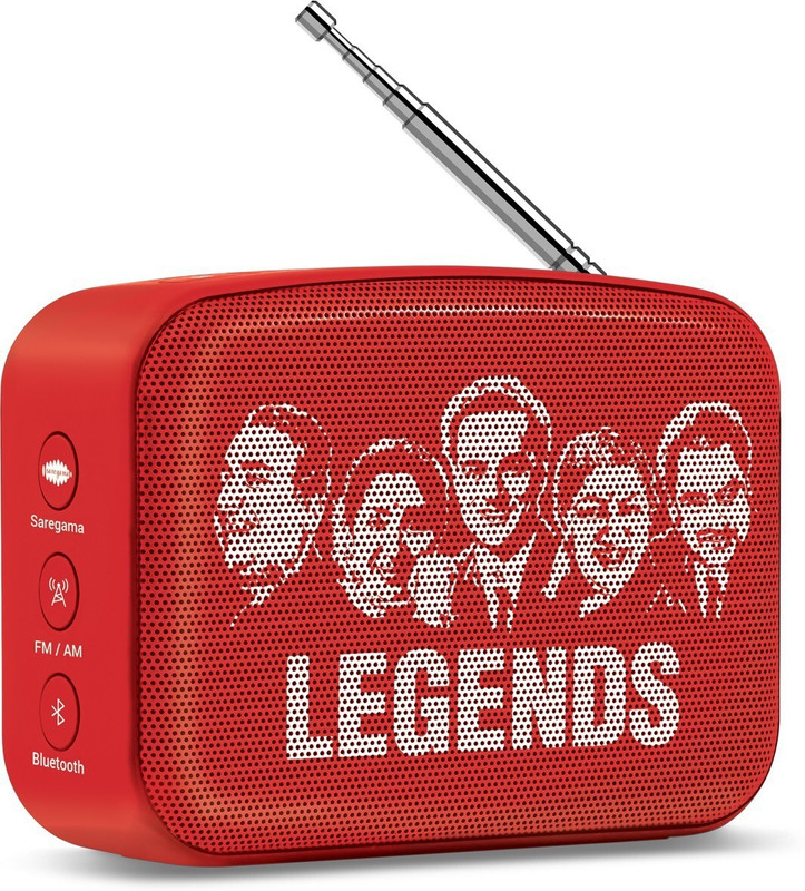 SAREGAMA Mini Hindi 5 W Bluetooth Speaker(Regal Blue, Stereo Channel)