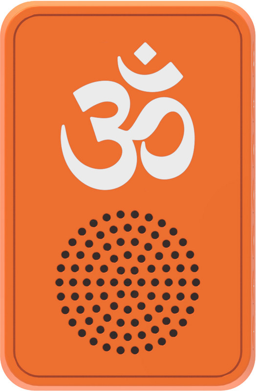 SAREGAMA Plug Play Devotional Music Player with 25 Mantras and Chalisa 3 W Bluetooth Speaker(Devotional Orange, Mono Channel)