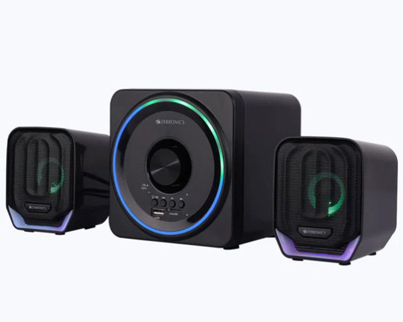 ZEBRONICS -Pluto 2 15 W Bluetooth Speaker(Black, 2.1 Channel)