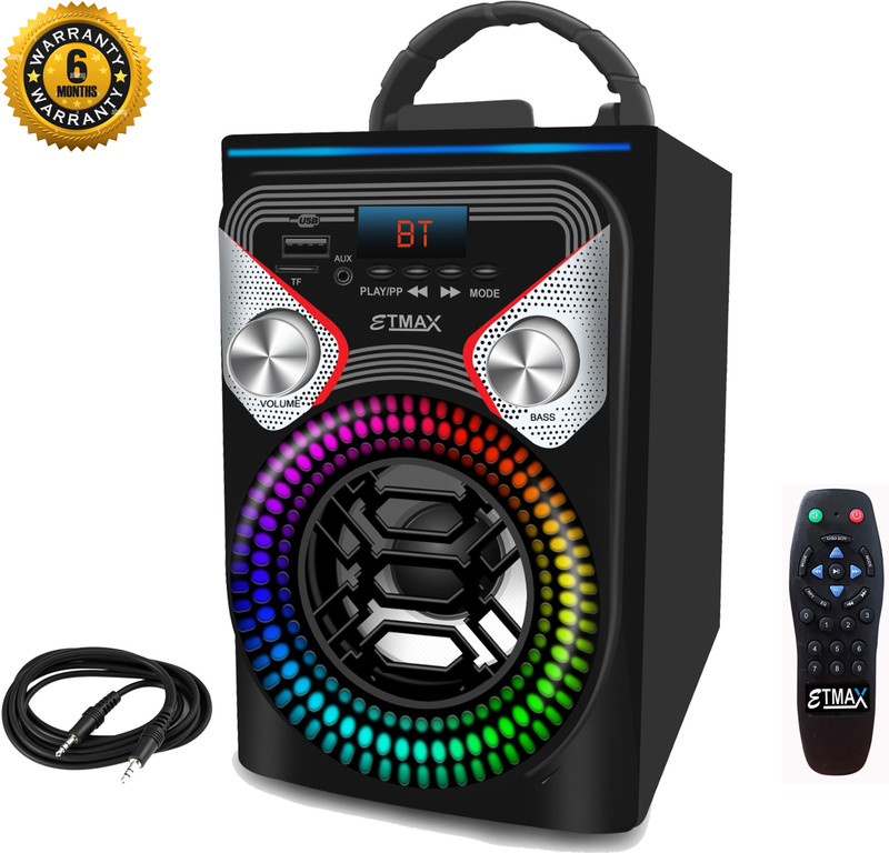 etmax ET-2020 40 W Bluetooth Home Audio Speaker(Black, Stereo Channel)