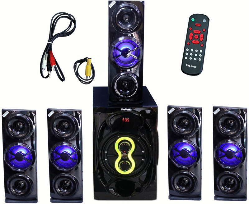 SKYBASE Cobra-2 9500 W Bluetooth Home Theatre(Black, 5.1 Channel)