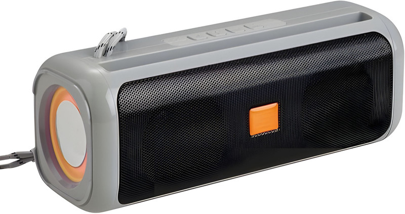 MSNR Xtreme Upto 8 Hrs Music time*, Dynamic Thunder Sound, Mobile Holder, Portable 10 W Bluetooth Home Theatre(Grey, Stereo Channel)