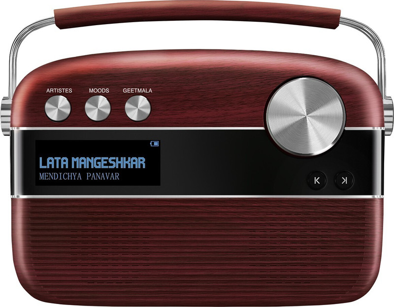 SAREGAMA SC03 10 W Bluetooth Home Theatre(Cherrywood Red, Stereo Channel)