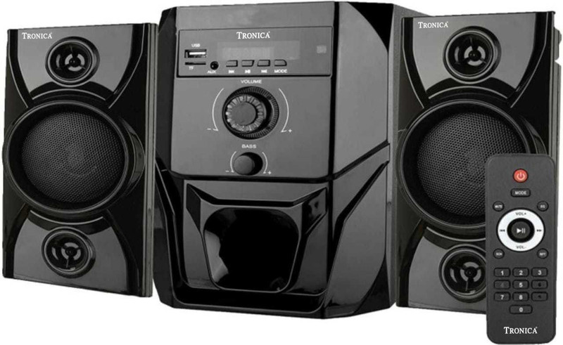 TRONICA Republic Series with FM/AUX/USB/SD Card Support and Remote Control (Black) 30 W Bluetooth Home Theatre(Black, 2.1 Channel)
