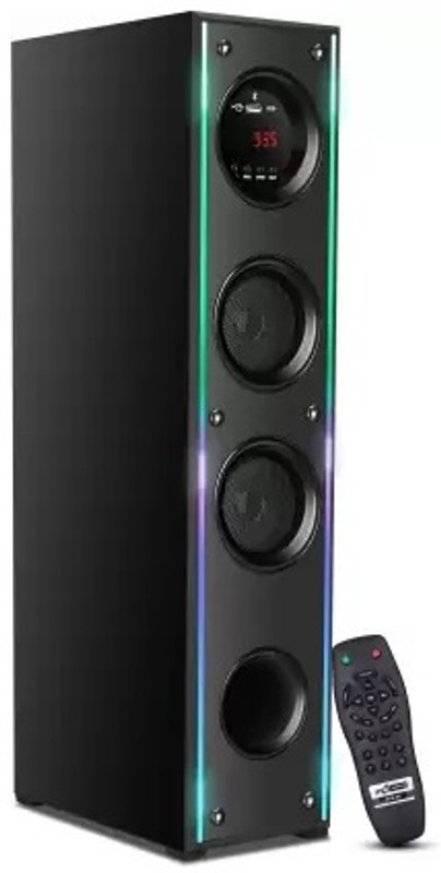 Yoment Power Stereo Audio deep bass Made in India 120 W Bluetooth Home Theatre(Black, 4.1 Channel)