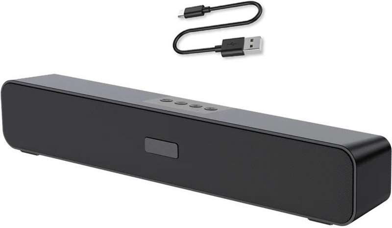 Soroo Future New 2024 Smart Soundbar Dolby Atmos Sound with High Bass Wireless Speaker 16 W Bluetooth Home Theatre(Black, 5.1 Channel)