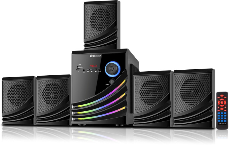 TRONICA kingseries5.1 Bluetooth Home Theatre(Black, 5.1 Channel)