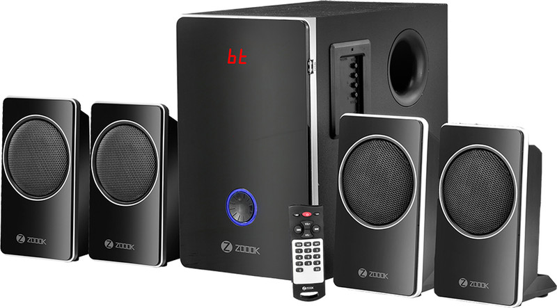 Zoook Explode-104 65 W Bluetooth Home Theatre(Black, 4.1 Channel)