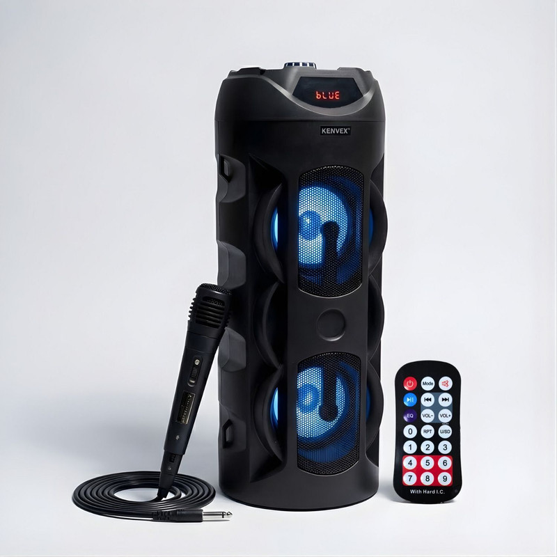 kenvex Extra Sound Tower Voice 20 W Bluetooth Home Theatre(Black, 2.0 Channel)