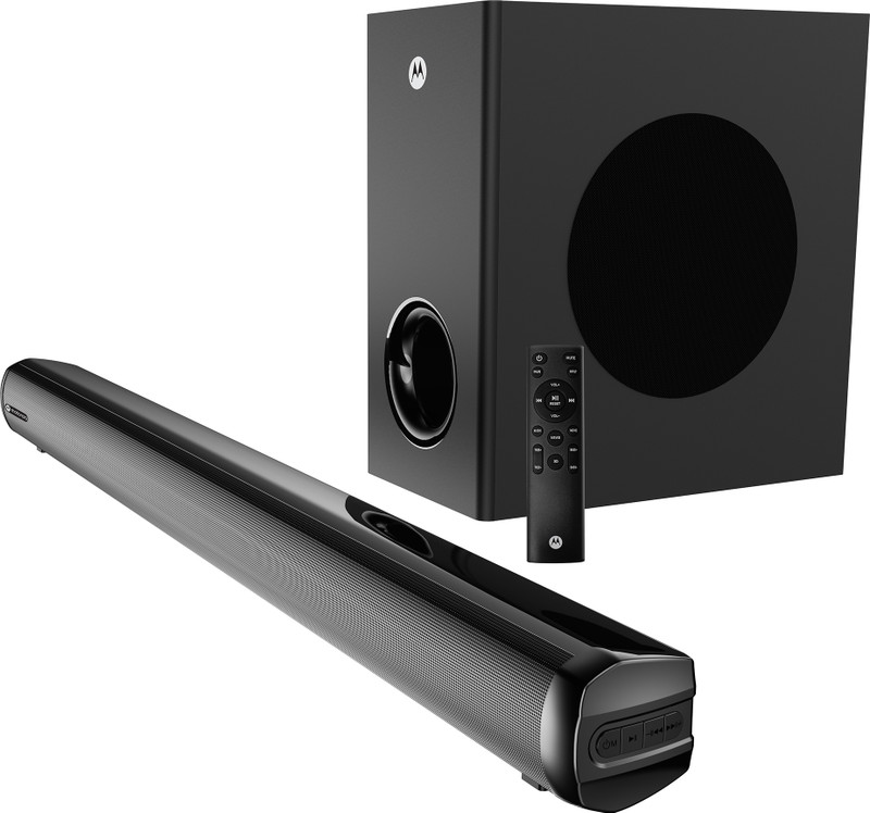 MOTOROLA Amphibeat 160 W Bluetooth Soundbar(Black, 2.1 Channel)