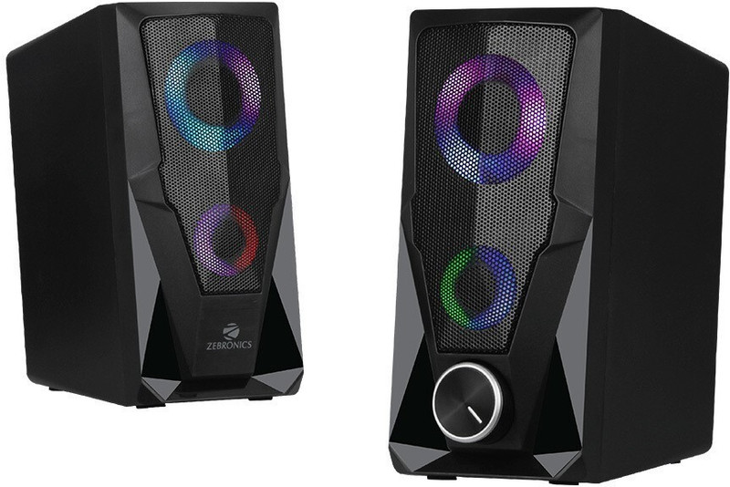 ZEBRONICS ZEB-WARRIOR 10 W Mobile/Tablet Speaker(Black, Black, 2.0 Channel)