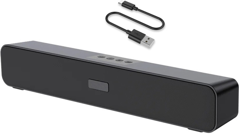 Soroo Future (Portable Home TV SOUNDBAR) Dynamic Thunder Sound 1500mAh Battery 16W 16 W Bluetooth Laptop/Desktop Speaker(Black, 5.1 Channel)