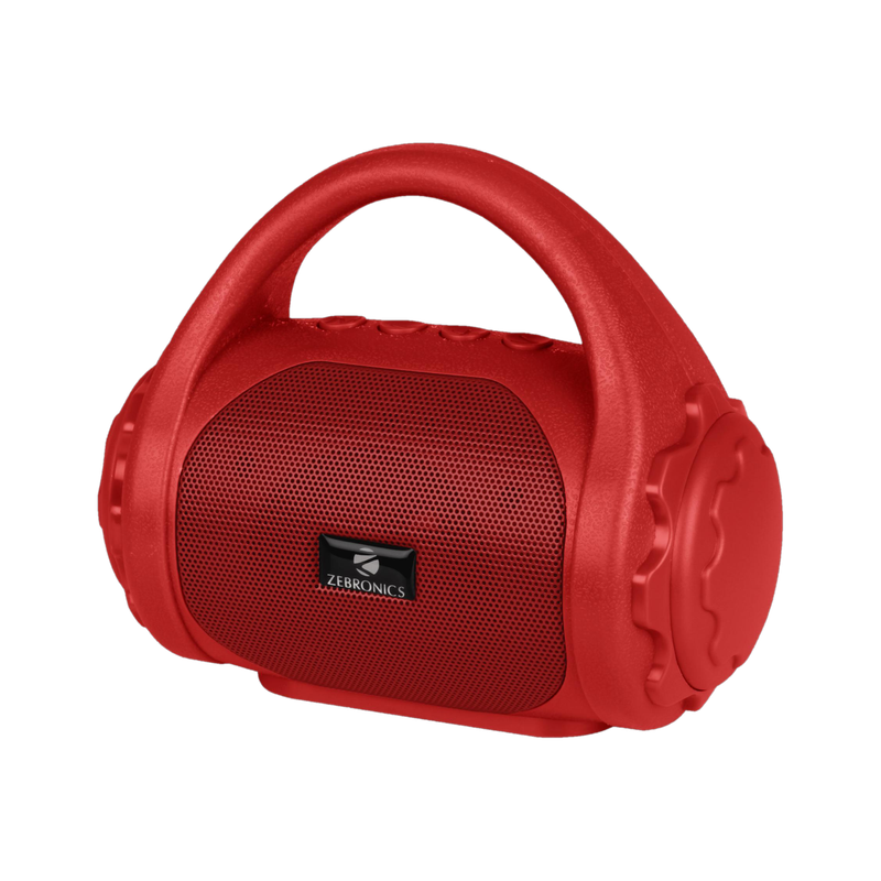 ZEBRONICS PSPK9 Built-in FM Radio Red