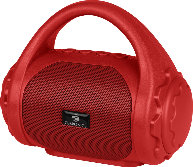 ZEBRONICS PSPK9 (County) Built-in FM Radio , Aux input 3 W Bluetooth Speaker(Black, Mono Channel)