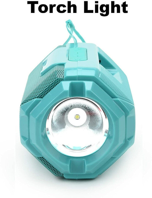 XITARA Flashlight Speakers/Bluetooth Speaker & (Torch Light) Bluetooth Speaker 5 W Bluetooth Speaker(Green, Stereo Channel)