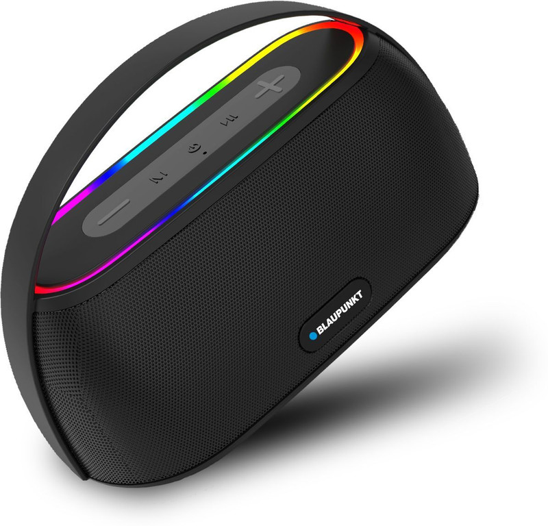 Blaupunkt ATOMIK Grab and Go Portable Boombox I Light Weight Grab on the GO Speaker 20 W Bluetooth Speaker(Black, Stereo Channel)