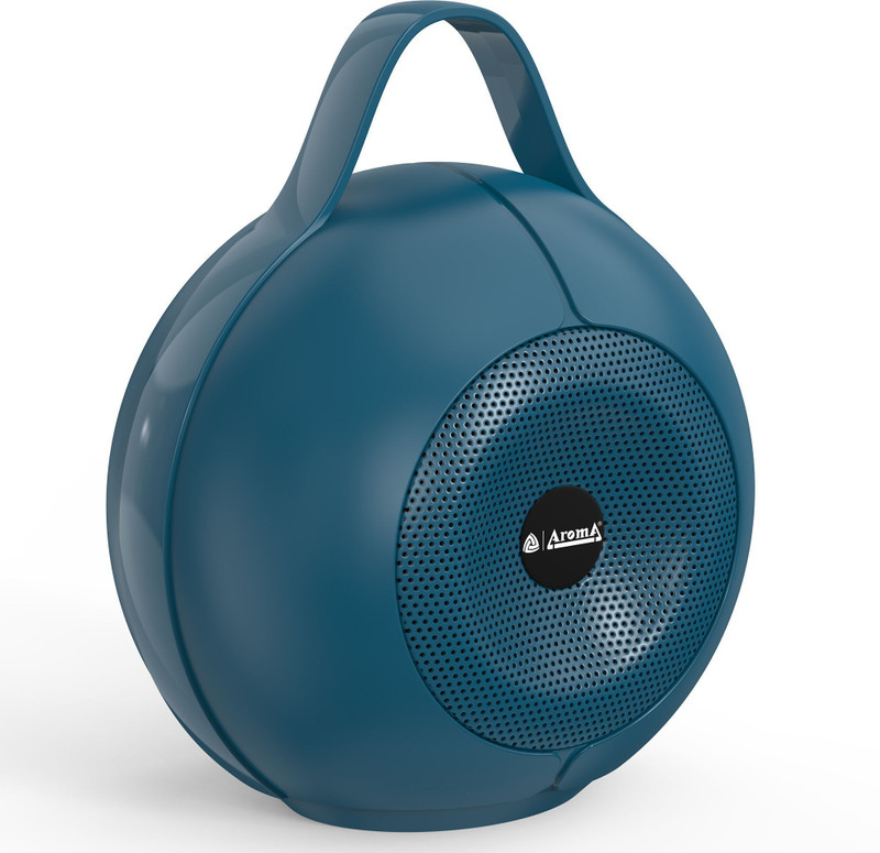 Aroma Unique-12W,Upto 8H Music Time*,Dynamic RGB Lights,Dynamic Thunder Sound Drivers 12 W Bluetooth Speaker(Raging Blue, Stereo Channel)