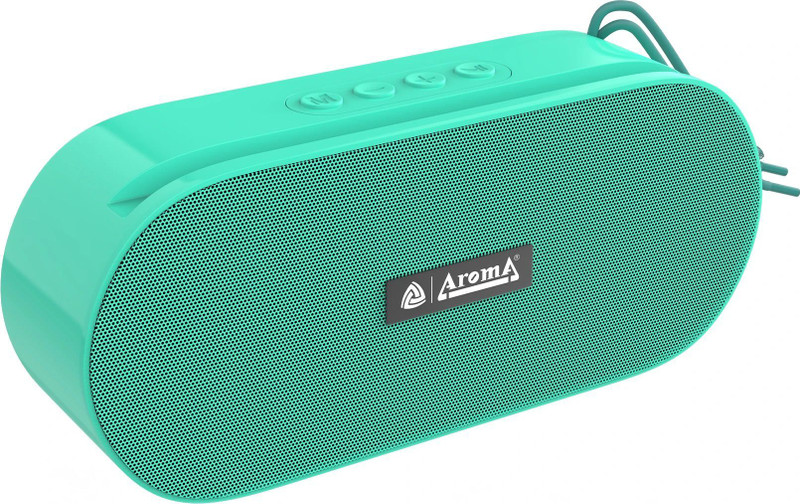 Aroma Xtreme Upto 8 Hrs Music time*,Dynamic Thunder Sound With Mobile Holder, Portable 12 W Bluetooth Speaker(Sea Green, Stereo Channel)