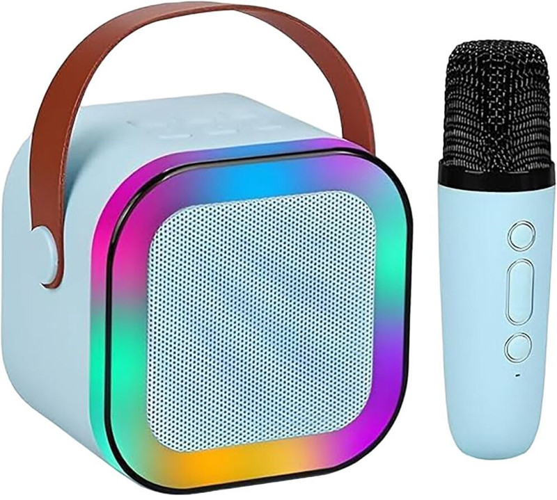 PLAYSPHERE Wireless Karaoke Microphone, Bluetooth Speaker with Mic(Multicolor)