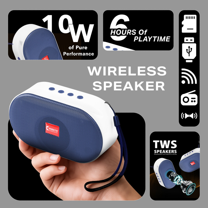 MZ M412SP (PORTABLE BLUETOOTH SPEAKER) Dynamic Thunder Sound With High Bass 5 W Bluetooth Speaker(Multicolor, Stereo Channel)