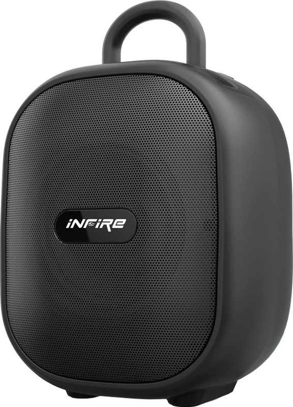 iNFiRe Fusion 12W Portable Bluetooth Speaker | TWS | USB & SD Card | 8 Hrs Playtime 12 W Bluetooth Speaker(Black, Stereo Channel)