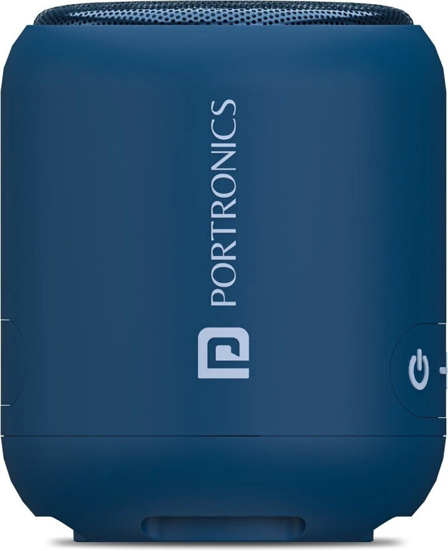 Portronics 1 10W TWS Portable & Type C Charging 10 W Bluetooth Speaker(Blue, Mono Channel)