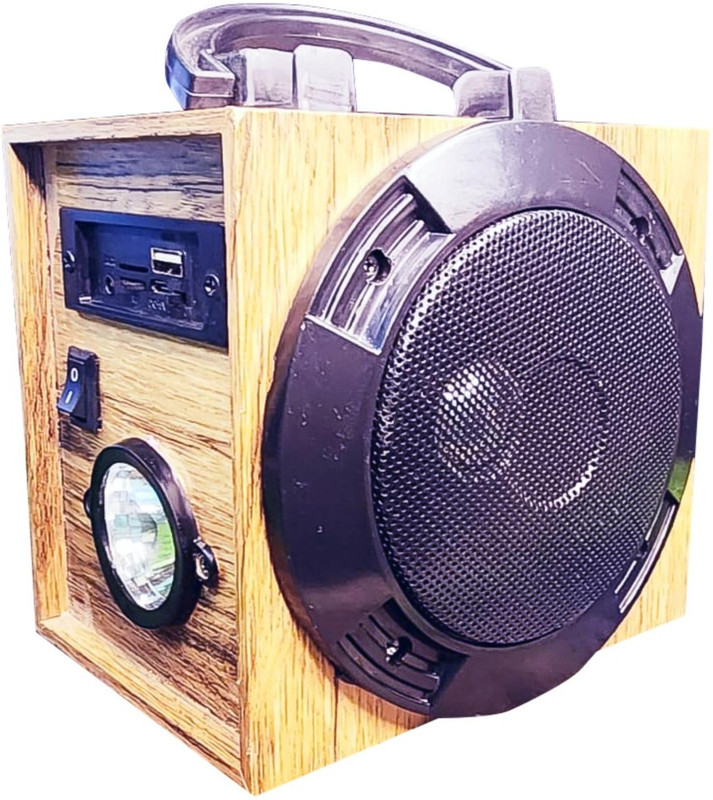 sykz NANO BLUETOOTH TORCH SPEAKER 10 W Bluetooth Speaker(Beige, 5.1 Channel)