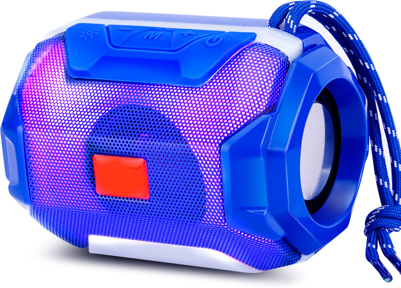 F FERONS Powerpact bass & stereo audio color changIng led Light wireless portable FRK-162 5 W Bluetooth Speaker(Black, 5.0 Channel)