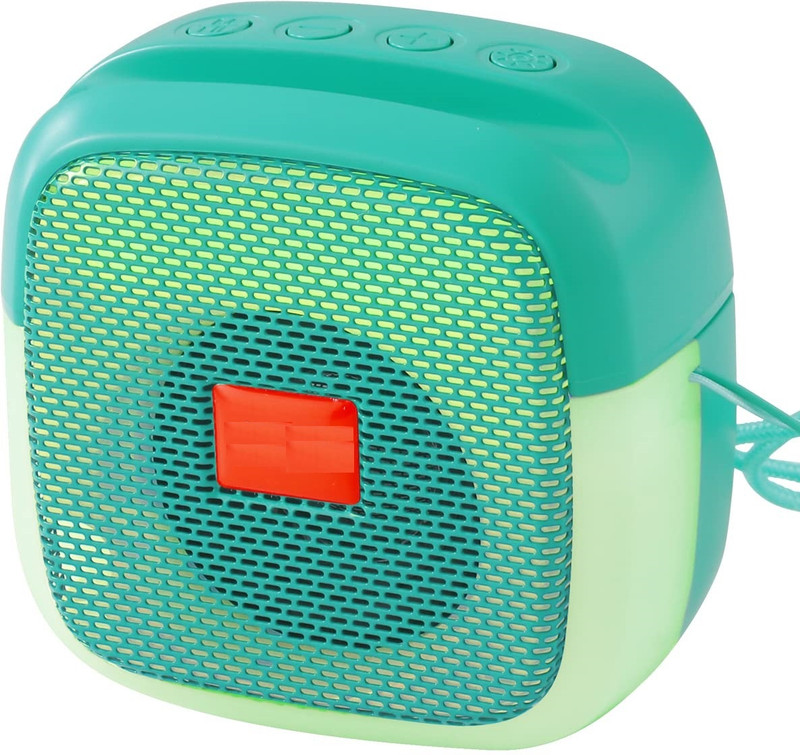 Gentle e kart MZ M424SP (Portable Bluetooth Speaker) Dynamic Thunder Sound with RGB Light 5 W Bluetooth Speaker(Green, Stereo Channel)