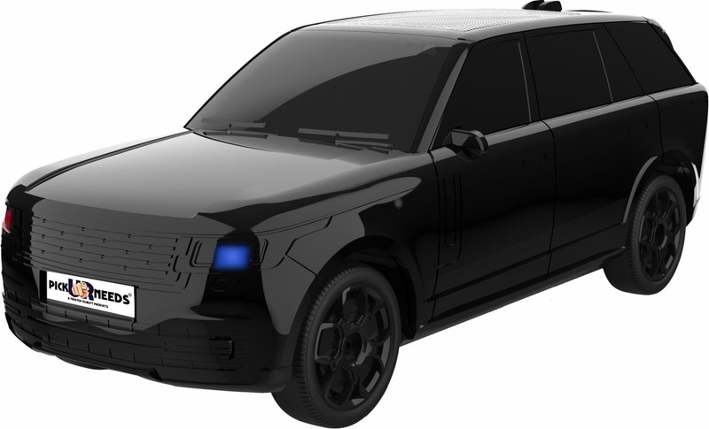 Pick Ur Needs Car Design Wireless Speaker USB / TF Card / FM Support RGB Light 1200mAh Battery 10 W Bluetooth Speaker(Black, 5.0 Channel)