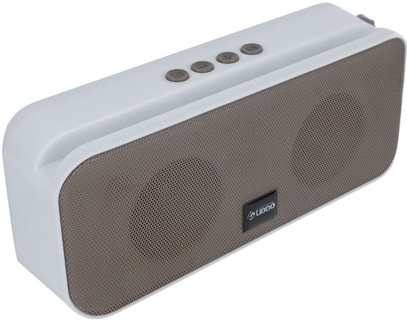 uddo Banger 12 Watt Loud Sound FM USB MMC BT 12 hr.PlaytimePortable Bluetooth Speaker 12 W Bluetooth Speaker(Type C Charging, Inbuilt Mobile Holder, Dynamic Lights, Multicolor, 2.0 Channel)