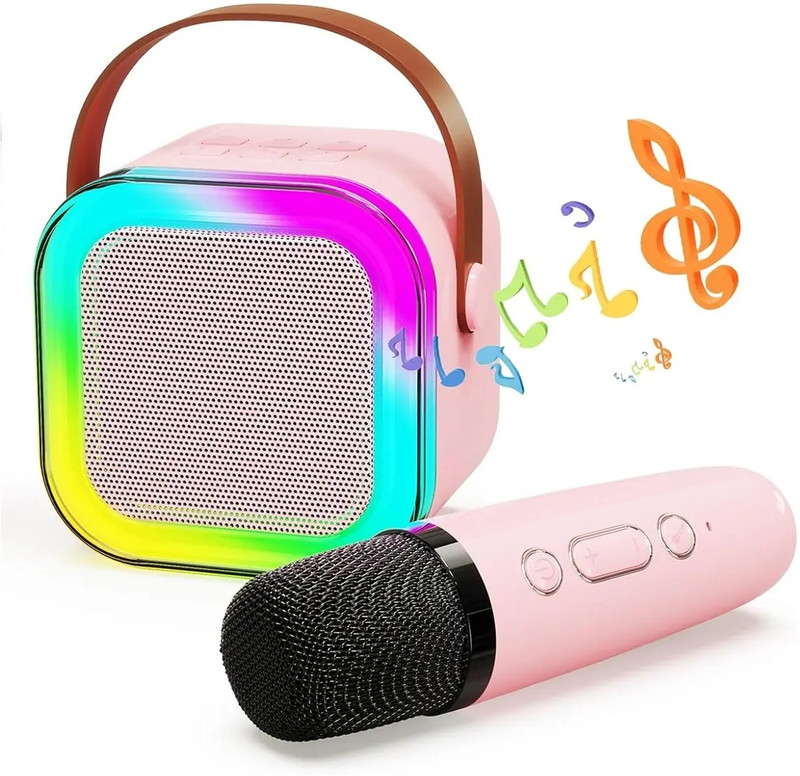 TRIMMO k12 Wireless Karaoke Mic Speaker 10 W Bluetooth Speaker(Multicolor)