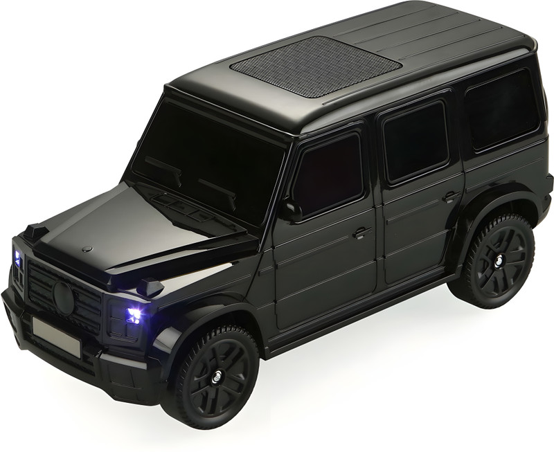 ZSIV Portable Wireless Car Speaker - 6H Playtime, 1200mAh Battery, RGB LED, USB/FM/TF 8 W Bluetooth Soundbar(Black, Stereo Channel)