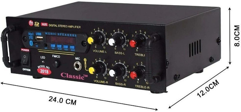 Glx 1006 Amplifier 10 W Bluetooth Speaker(Black, Stereo Channel)