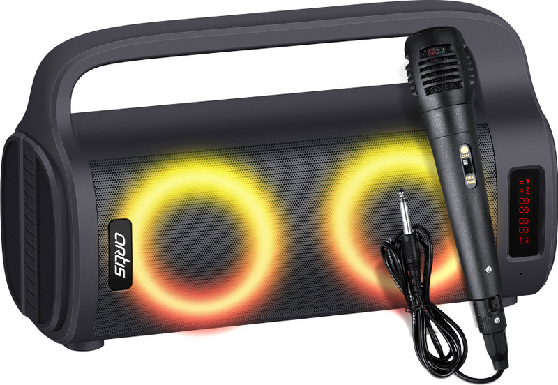 artis SoundMax 400 18 W Bluetooth Speaker(Black, Stereo Channel)