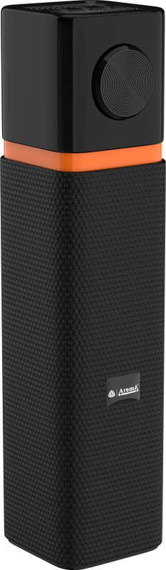 Aroma Charlie-6W,Upto 4Hrs Music Time,Dynamic Thunder Sound,Heavy Bass Multifunctional 6 W Bluetooth Soundbar(Acoustic Black, Stereo Channel)
