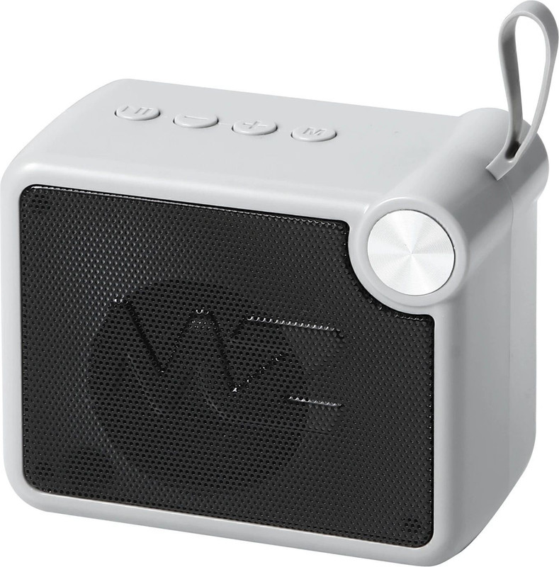 MZ M406SP (PORTABLE BLUETOOTH SPEAKER) Dynamic Thunder Sound, 1200mAh Battery 5 W Bluetooth Speaker(Silver, Stereo Channel)