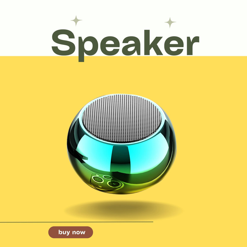 AAC DJ Box Wireless Small With Big Sound Metal Shinebody Bluetooth SpeakerFG5 5 W Bluetooth Speaker(Multicolor, 2.1 Channel)