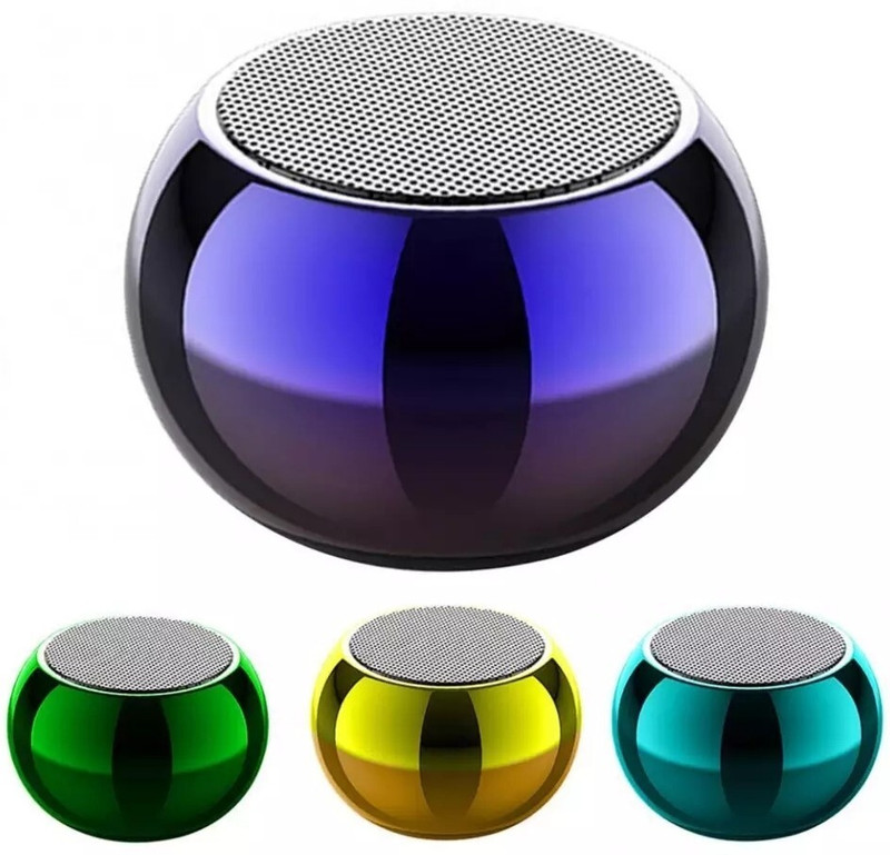 Techfly Portable Wireless Mini Boost series 4 Colorful Bluetooth Party Speaker T5 10 W Bluetooth Speaker(Multi rainbow, 2.0 Channel)
