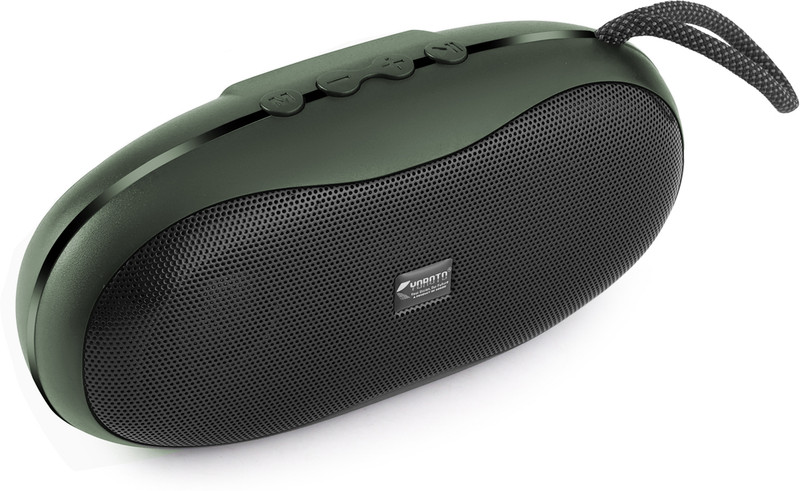 YOROTO High Power Wireless Speaker with Thunder Bass, HD Stereo Sound, 6H Playtime 12 W Bluetooth Speaker(Green, Stereo Channel)