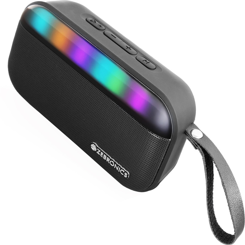 ZEBRONICS Zeb County 7 (ZEB-PSPK 40) 8 W Bluetooth Speaker(Black, Mono Channel)