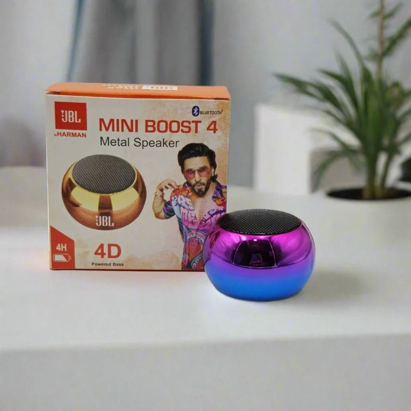 Pharaoh Mini Boost 4 | Bluetooth Speaker | Wireless | Pocket Size NA6 10 W Bluetooth Speaker(Multicolor, Stereo Channel)