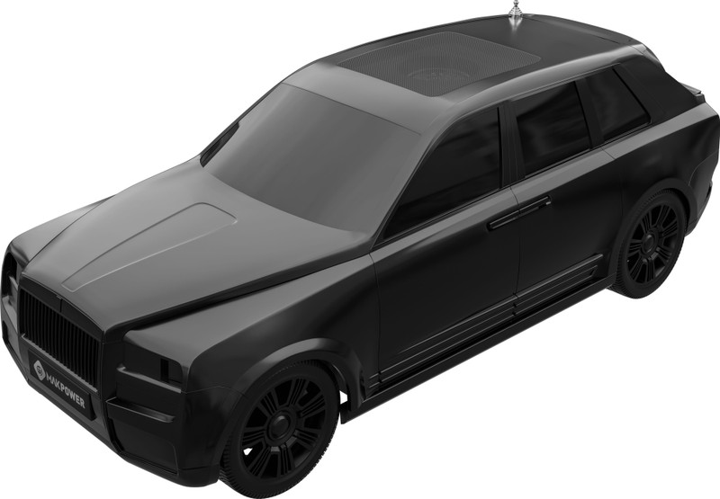 MAK POWER GODFATHER, with 6H Playtime, Premium Bass, Powerful HD Sound, Car Shape Wireless 12 W Bluetooth Speaker(Raven, Stereo Channel)