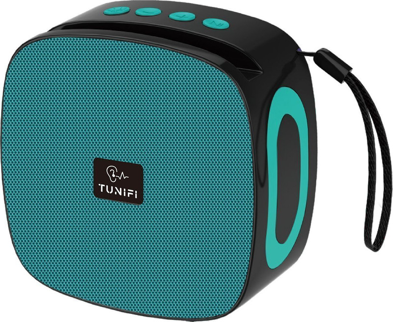 Tunifi Tn Bossy 6Hrs Playback, 52mm Drivers & X-BassTech 5 W Bluetooth Speaker(Green, Mono Channel)