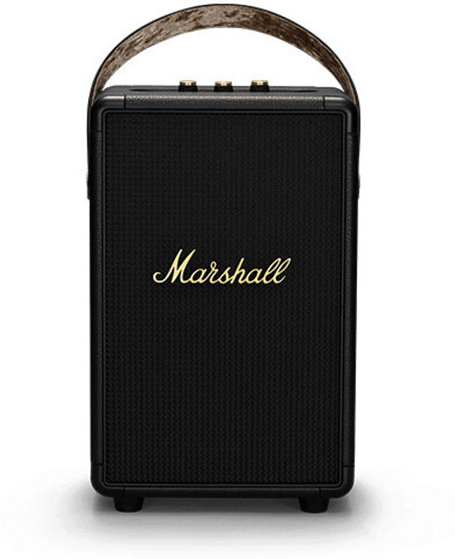 Marshall Tufton 80 W Bluetooth Speaker(Black & Brass, Stereo Channel)