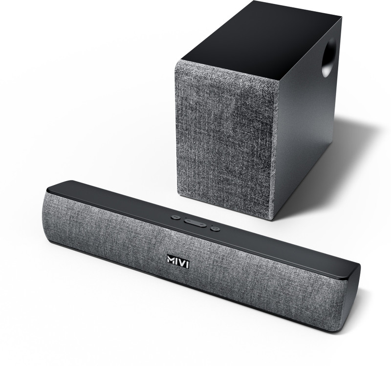 Mivi Fort S36 Soundbar With Subwoofer, 36W, 2.1 Channel, BT V5.3 Sound