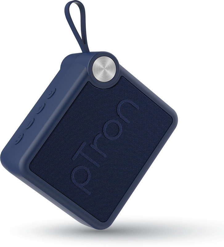 PTron Funk Rap with 10W Pristime Sound, 8Hrs Playtime, Compact Size & TWS Feature 10 W Bluetooth Speaker(Blue, Stereo Channel)